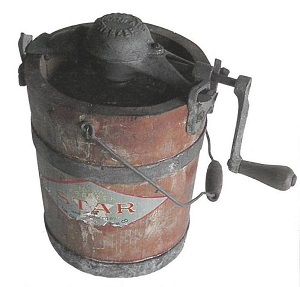 アメリカ　アイスクリーム製造器